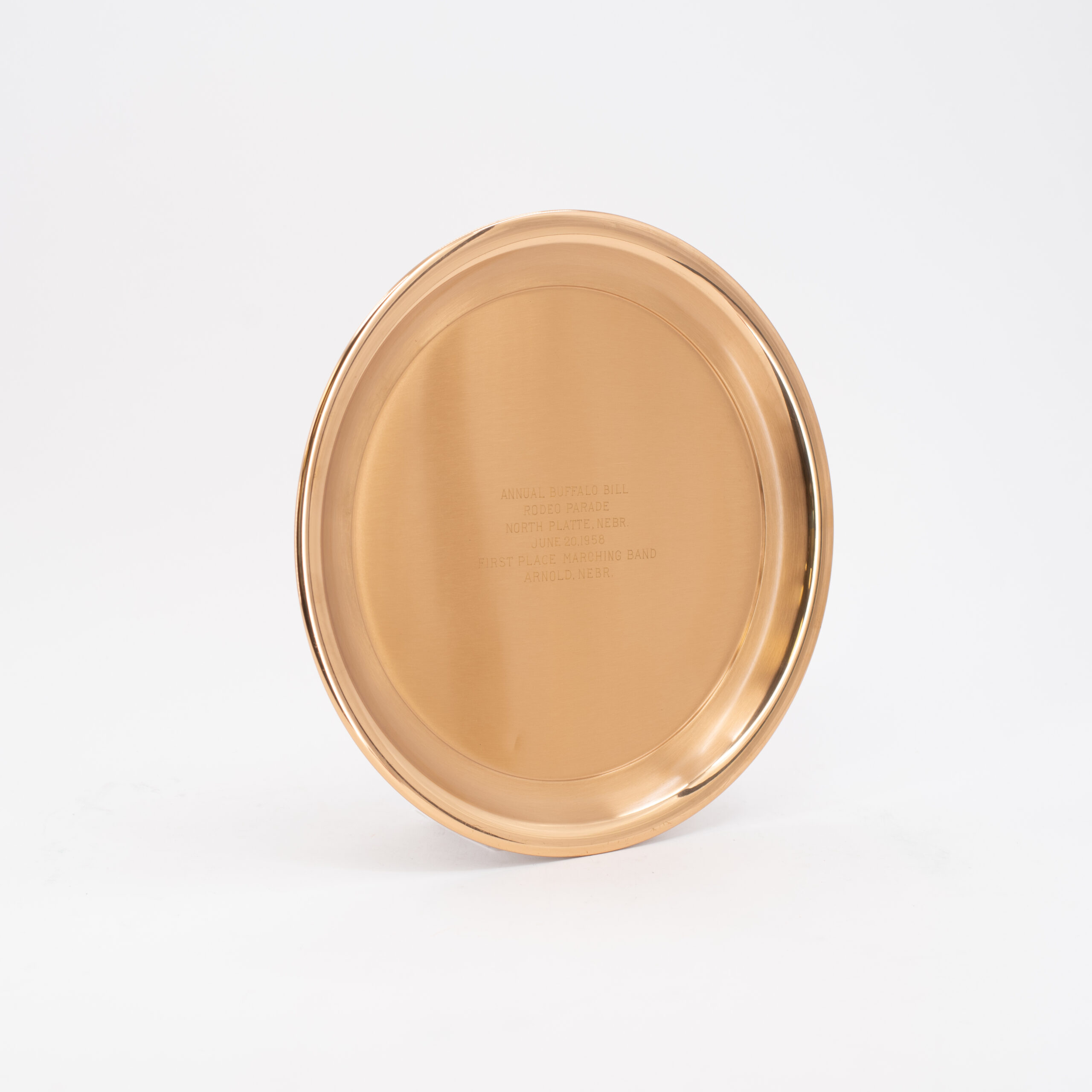 1958 Anual Buffalo Bill Rodeo Paridise North Plate Ne June 20 1958 First Marching Band Arnold Ne